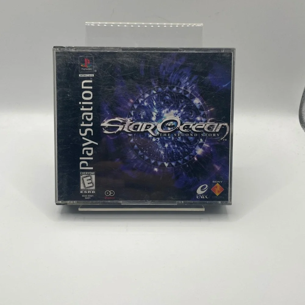 Star Ocean The Second Story Sony PlayStation PS1 Enix 1999 CIB